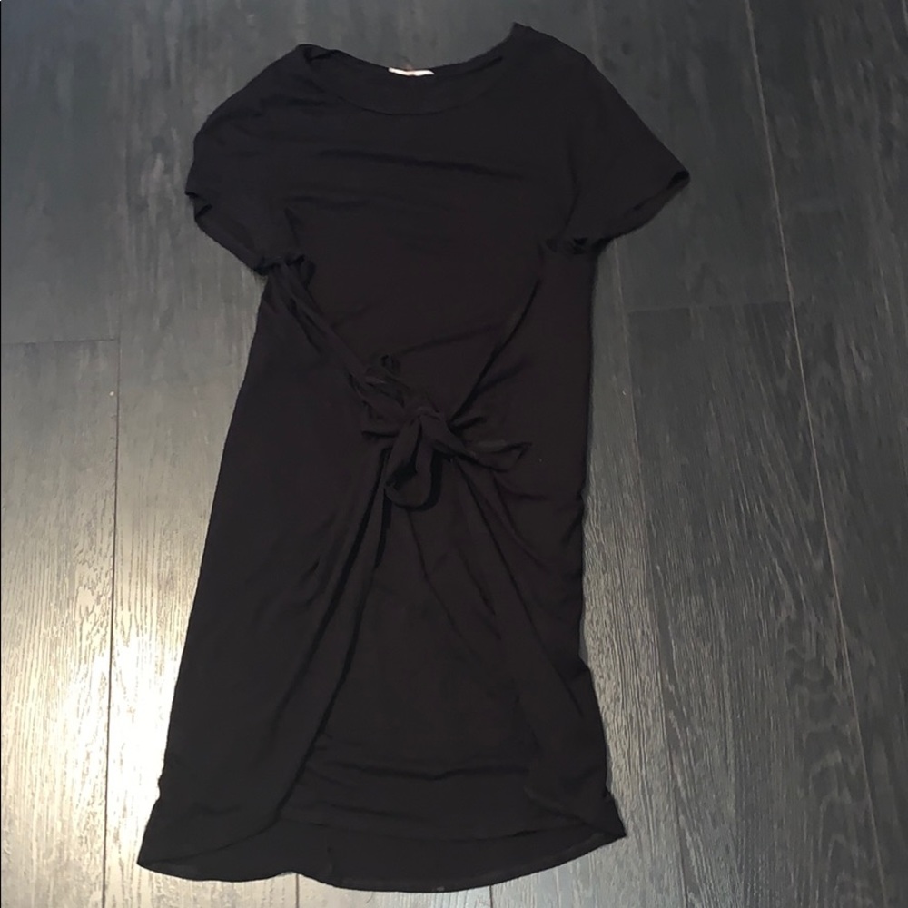 T shirt material tie dress